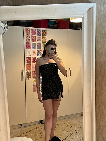 Zara Payetli elbise
