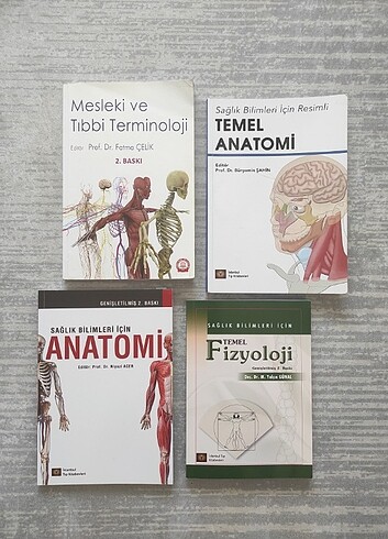 Sağlık bilimleri kitapları 