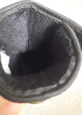28 Beden sarı Renk Sarı Baskılı Erkek Çocuk Botu Velcro