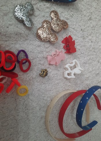 Accessorize Çok Renkli Elastik Çocuk Saç Aksesuarları Seti