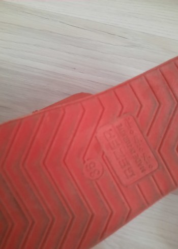 Kız Çocuk Kırmızı Cırtlı Terlik - Görsel 8