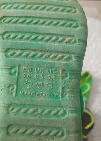 Kız Çocuk Yeşil Kaydırmaz Terlik - Görsel 3