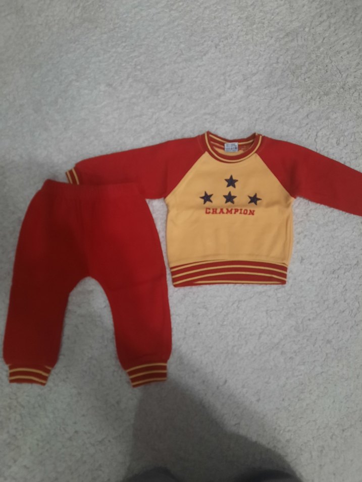 Champion Baskılı Erkek Çocuk Sweatshirt - Görsel 5