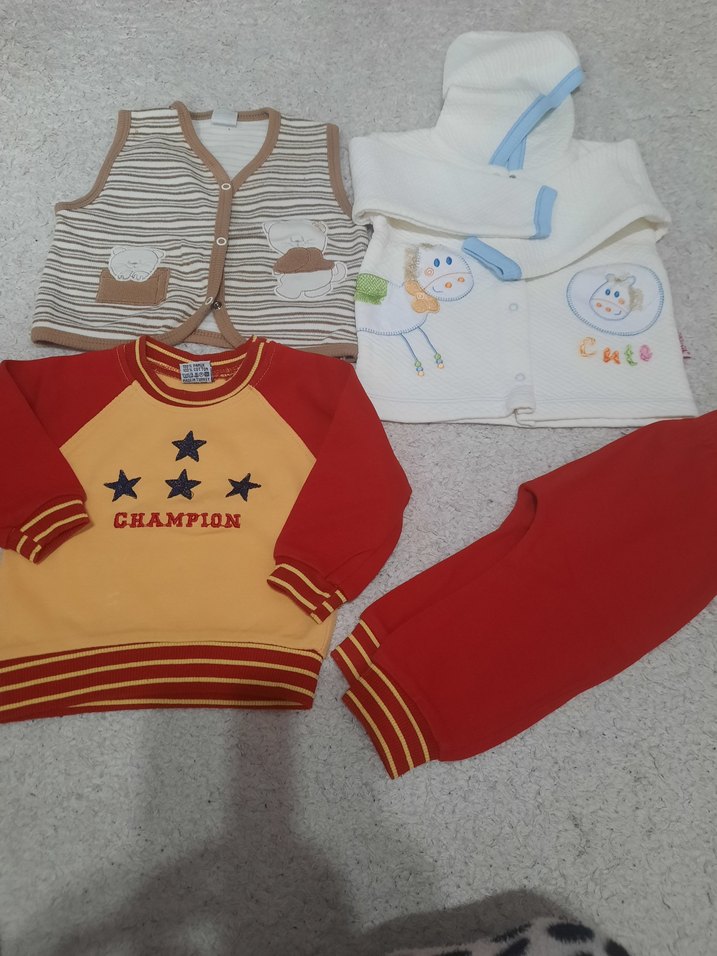 Champion Baskılı Erkek Çocuk Sweatshirt - Görsel 2