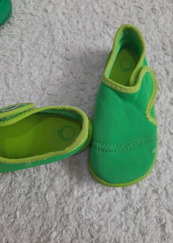 Yeşil Erkek Çocuk Terliği Velcro - Görsel 5