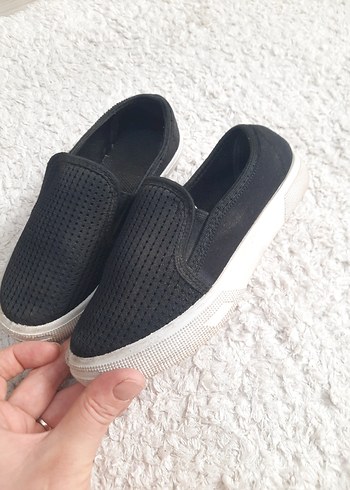 Erkek Çocuk Siyah Kaydırmaz Loafer - Görsel 3