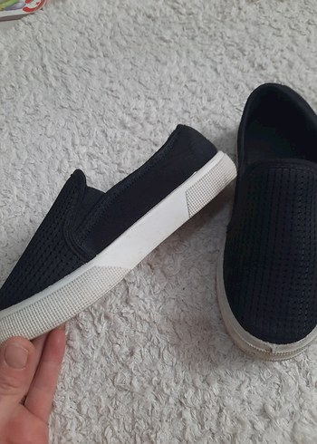 Erkek Çocuk Siyah Kaydırmaz Loafer - Görsel 5