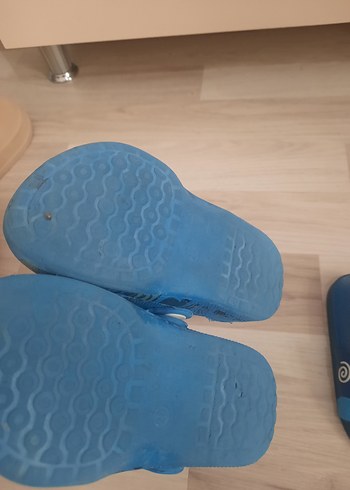 28 Beden mavi Renk Mavi Erkek Çocuk Terlik ve Sandalet Seti