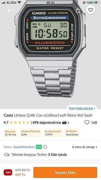 Orjinal casio
