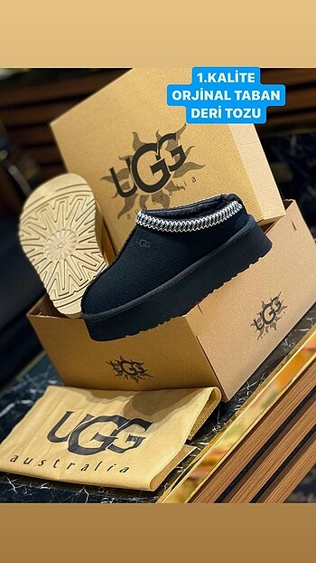 diğer Beden Ugg taz yeni model 1. Kalite ugg toz torbası ugg kutusu