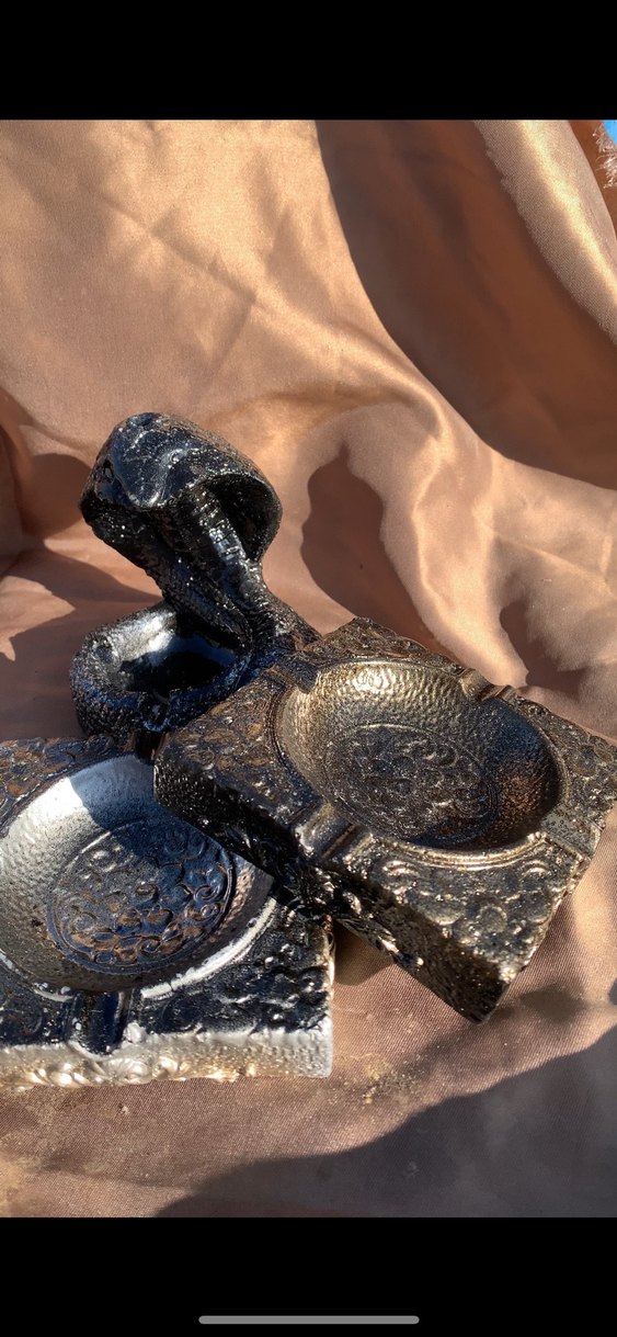 Renkli Kobra Figürlü tütsüküllük modelimiz - Görsel 5