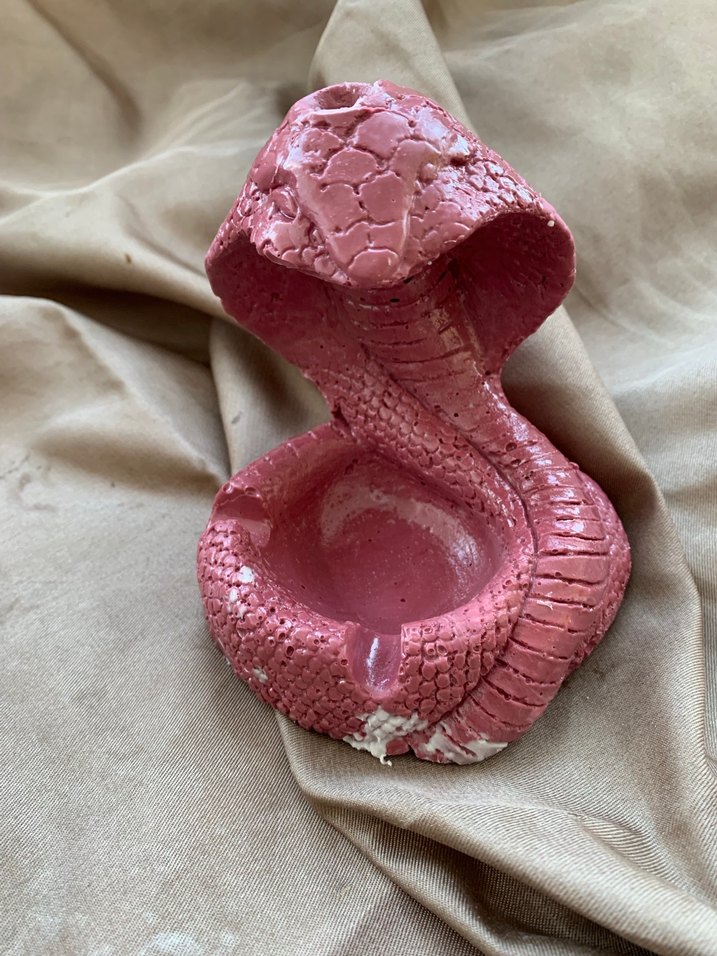 Renkli Kobra Figürlü tütsüküllük modelimiz - Görsel 4