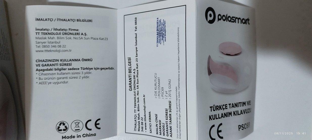 Polosmort Oje kurutucu - Görsel 4