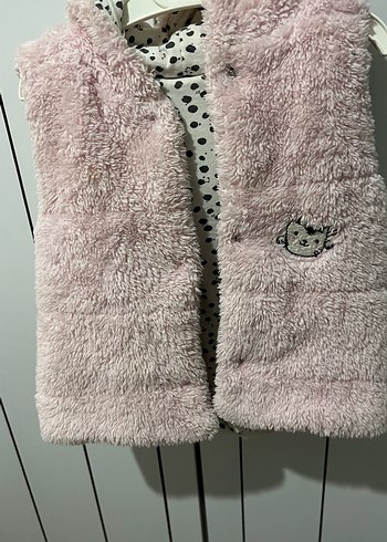 Peluş yelek sorunsuz 1 yaş - Görsel 5