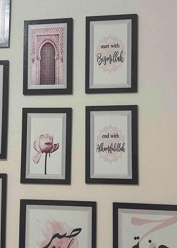 STOREMAX 12 Parça Dekoratif MDF Tablo Seti - Görsel 3