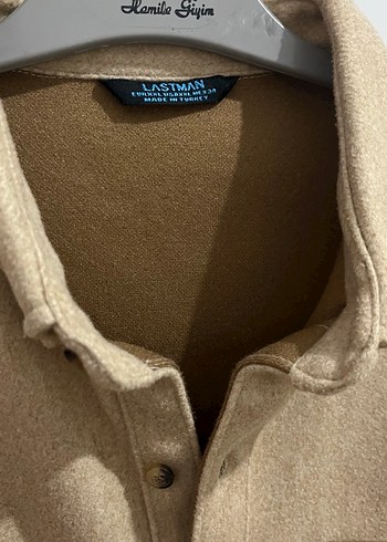 Bej Düğmeli Erkek Gömlek - Görsel 3