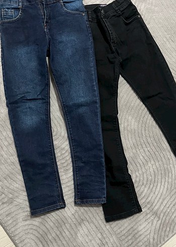Erkek Çocuk Lacivert ve Siyah Denim Pantolon ikili fiyat - Görsel 2