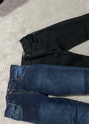 Erkek Çocuk Lacivert ve Siyah Denim Pantolon ikili fiyat - Görsel 5