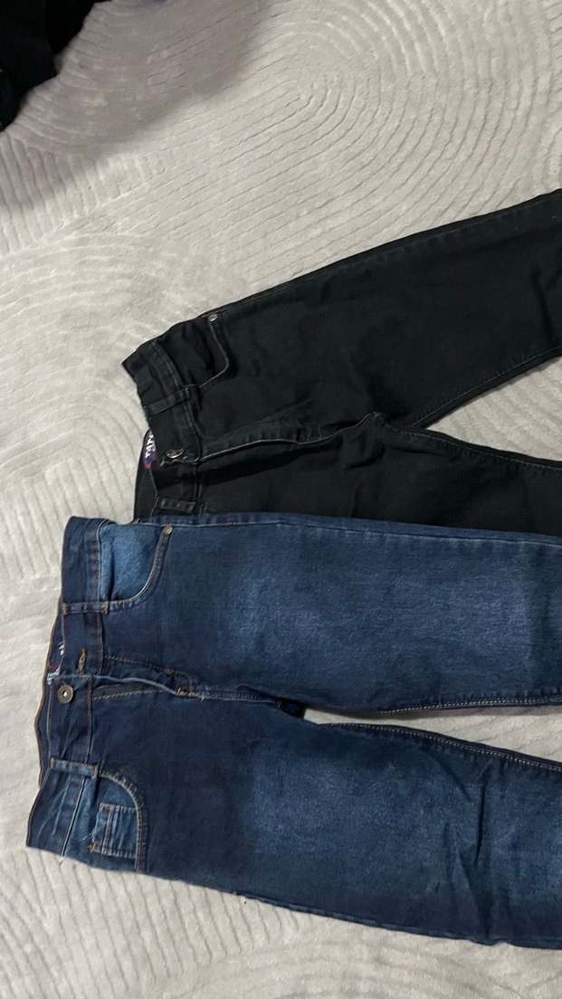 Erkek Çocuk Lacivert ve Siyah Denim Pantolon ikili fiyat - Görsel 5