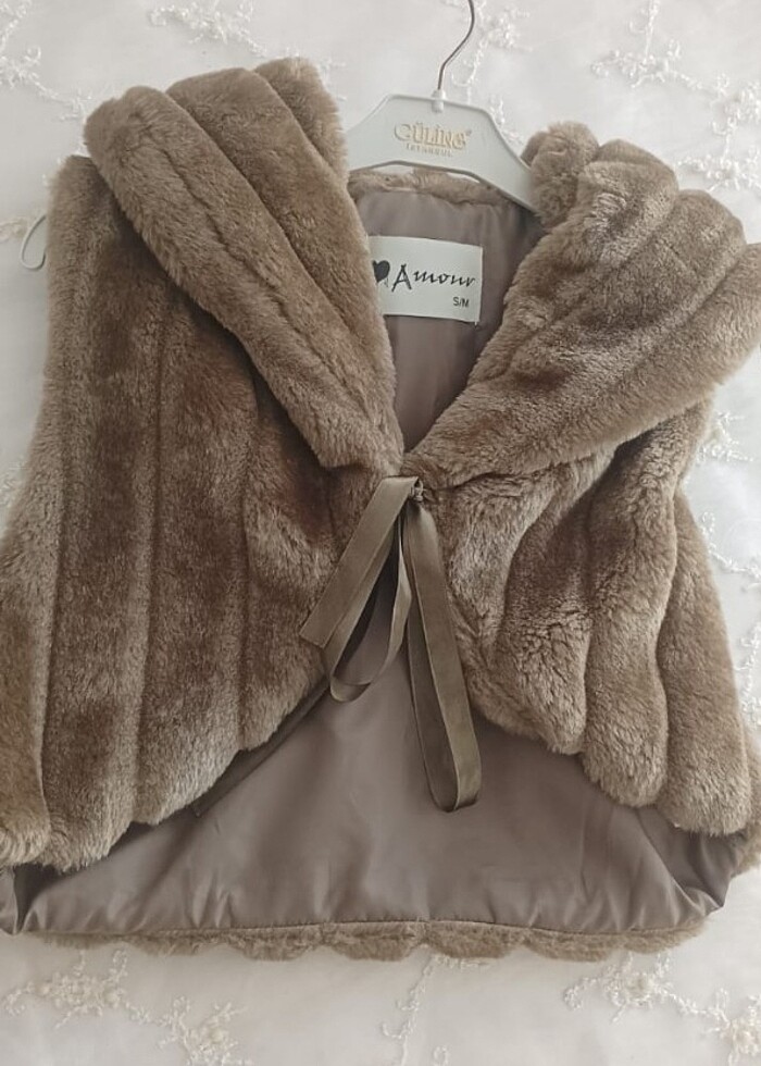 Peluş yelek  - Görsel 2