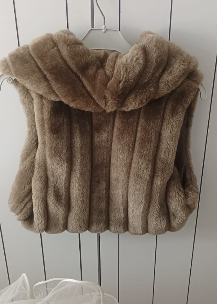 Peluş yelek  - Görsel 5