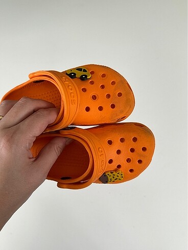 24 Beden turuncu Renk Erkek bebek crocs