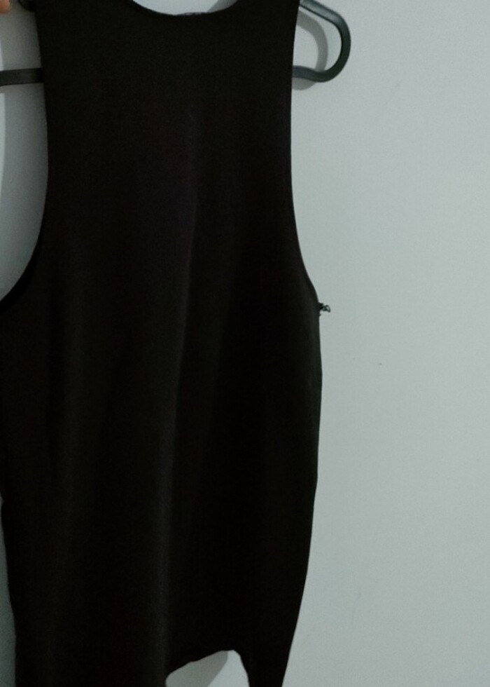 Siyah renk elbise  - Görsel 2
