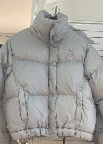 Gri Kadın Mont