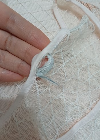 Kız Çocuk Bej Dantel Detaylı Askılı Elbise - Görsel 2