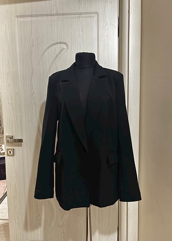 s Beden Siyah Blazer Ceket
