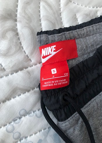 Gri Nike Erkek Rahat Kesim Eşofman Altı S beden - Görsel 9