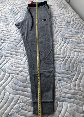 Gri Nike Erkek Rahat Kesim Eşofman Altı S beden - Görsel 2