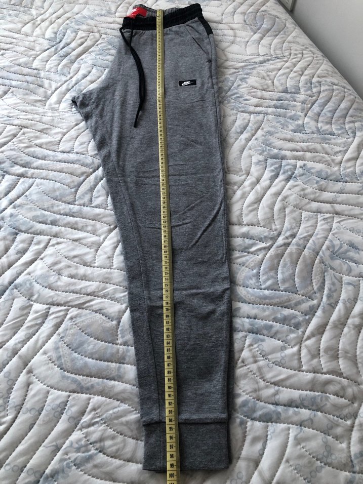 Gri Nike Erkek Rahat Kesim Eşofman Altı S beden - Görsel 2