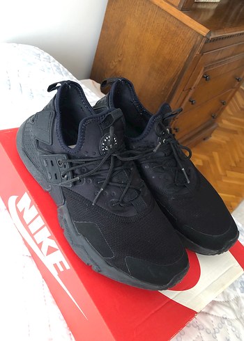 Nike erkek 41 numara siyah air huarache drift spor ayakkabı - Görsel 3