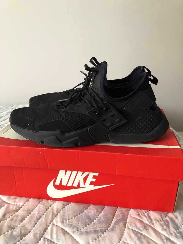 Nike erkek 41 numara siyah air huarache drift spor ayakkabı - Görsel 4