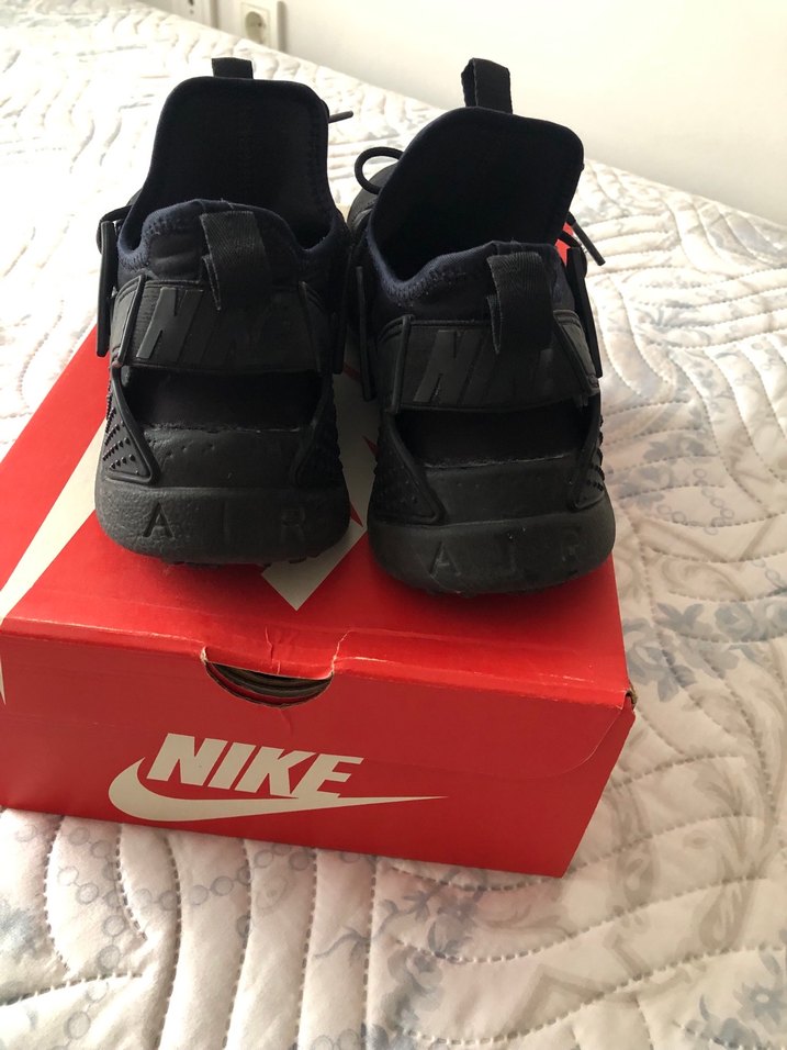 Nike erkek 41 numara siyah air huarache drift spor ayakkabı - Görsel 5