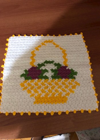 Çok Renkli Örgü Banyo Lifi - Görsel 3