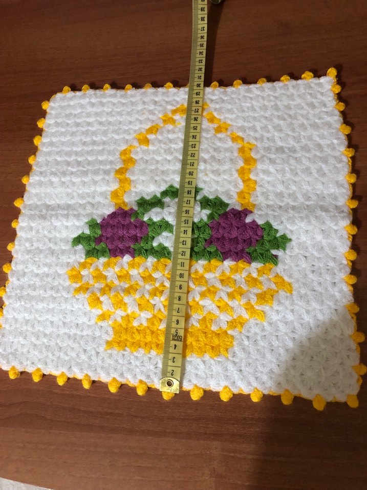 Çok Renkli Örgü Banyo Lifi - Görsel 5