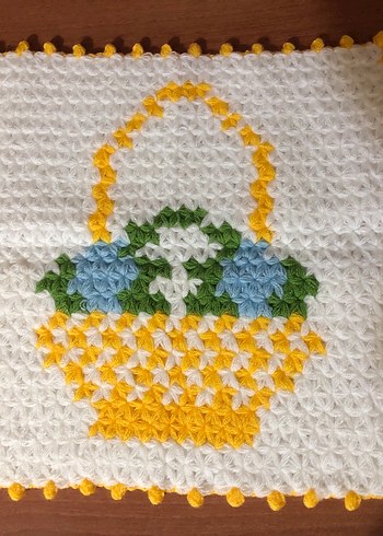 Çok Renkli Örgü Banyo Lifi - Görsel 2