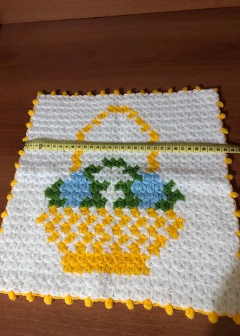 Çok Renkli Örgü Banyo Lifi - Görsel 4