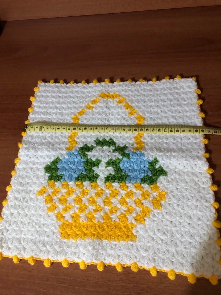 Çok Renkli Örgü Banyo Lifi - Görsel 4