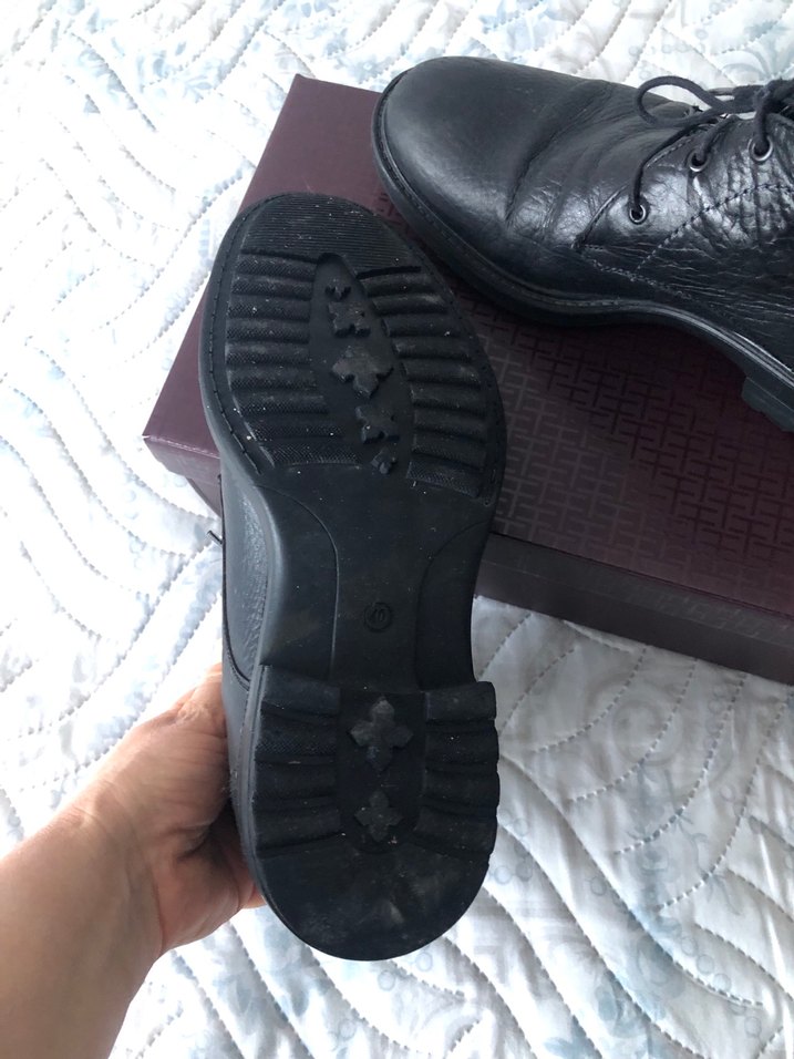 Hotiç Klasik Siyah Deri Erkek Botu 40 numara - Görsel 4