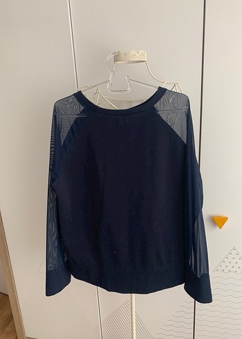 Lacivert  kazak - Görsel 2