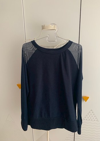 Lacivert  kazak - Görsel 5