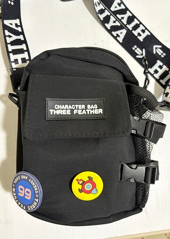 Tokalı Siyah Kadın Çapraz Çanta - Görsel 2