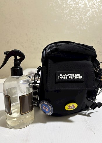 Tokalı Siyah Kadın Çapraz Çanta - Görsel 3