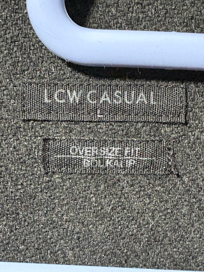 LCW Gri Düğmeli Uzun Kollu Erkek Gömlek - Görsel 3