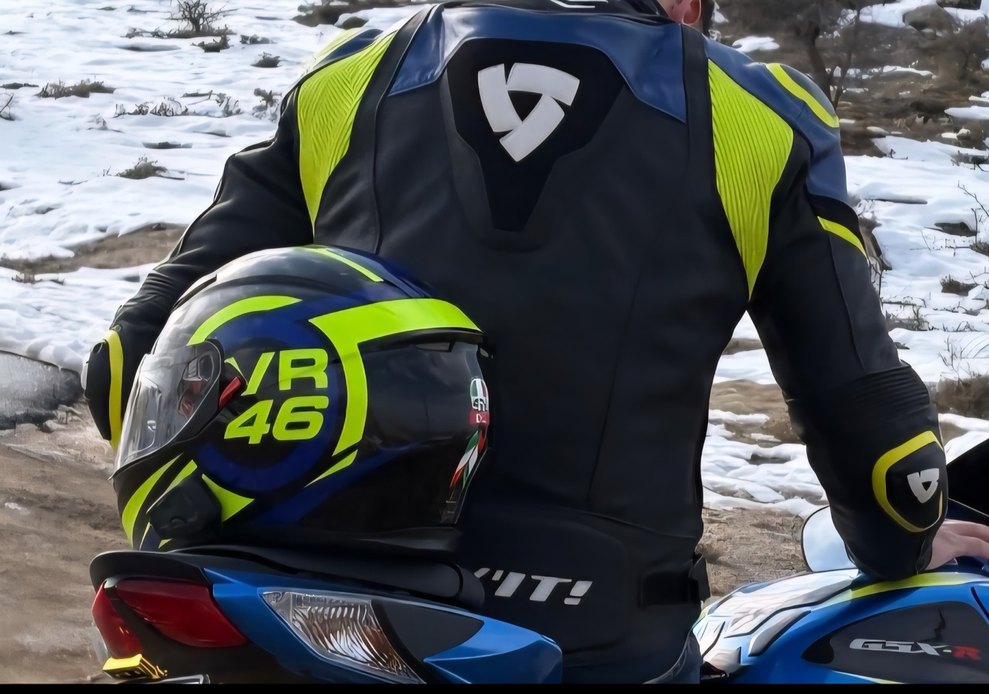 Orjinal AGV VR46 L Beden Kask - Görsel 2