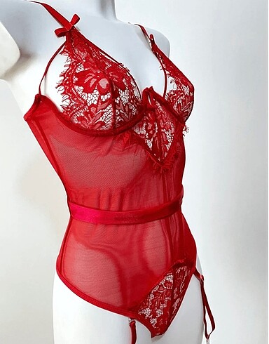 Penti Kırmızı Bodysuit