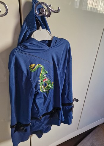 Erkek Çocuk ninja kostumu - Mavi - Görsel 2